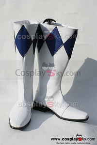 Mighty Morphin Power Rangers Dan Tricera Ranger Cosplay Boots Shoes