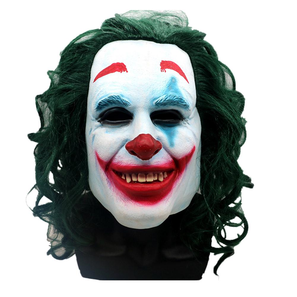 Batman Joker Dark knight Crown Maske Kopfbedeckung Cosplay Requsite Grün