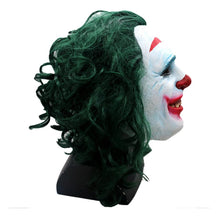 Laden Sie das Bild in den Galerie-Viewer, Batman Joker Dark knight Crown Maske Kopfbedeckung Cosplay Requsite Grün