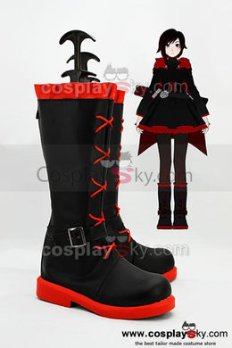 RWBY Rot Anhänger Ruby Cosplay Stiefel Schuhe
