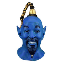 Laden Sie das Bild in den Galerie-Viewer, Aladdin Genie Dschinni Will Smith Maske Cosplay Maske Kopfbedeckung