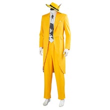 Laden Sie das Bild in den Galerie-Viewer, Jim Carrey Stanley Ipkiss The Mask Die Maske Gelb Anzug Cosplay Kostüm Karneval Kostüm