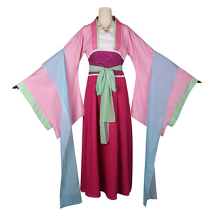 The Apothecary Diaries Maomao rosa Kimono Cosplay Kostüm Set