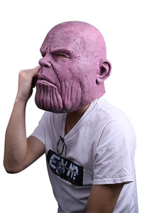 2018 Film Avengers Infinity War Thanos Latex Cosplay Masks für Halloween Karneval Mottoparty