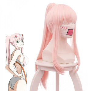 DARLING in the FRANXX  02 Zero Two Perücke Cosplay Perücke Rosa