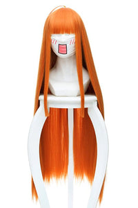 Persona 5 Futaba Sakura Perücke Cosplay Perücke Wig Orange