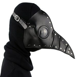 Plague Doctor Pestdoktor Maske Pestdoktor Artz Maske Halloween Maske Schwarz