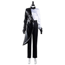 Laden Sie das Bild in den Galerie-Viewer, Cruella Cosplay Kostüm Hemd Mantel Outfits Halloween Karneval Suit