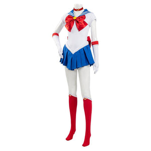Sailor Moon Tsukino Usagi Uniform Cosplay Kostüm Halloween Karneval Kostüm - cosplaycartde