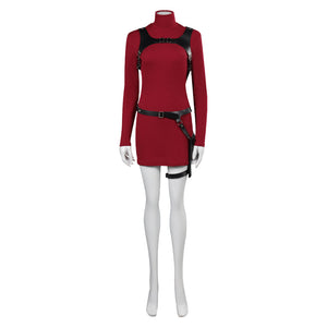 Biohazard RE:4 Ada Wong Resident Evil 4 Cosplay Kostüm Halloween Karneval Outfits