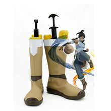 Laden Sie das Bild in den Galerie-Viewer, Die Legend von Korra Avatar The Legend of Corra Korra Schuhe Cosplay Schuhe - cosplaycartde