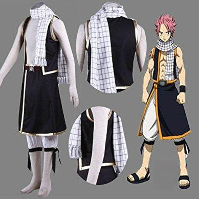 Fairy Tail Etherious Natsu Dragneel Schal Cosplay Requisite Schal Weiß