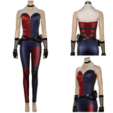 Laden Sie das Bild in den Galerie-Viewer, Mortal Kombat Harley Quinn Bodysuit Cosplay Kostüm Halloween Karneval Outfits