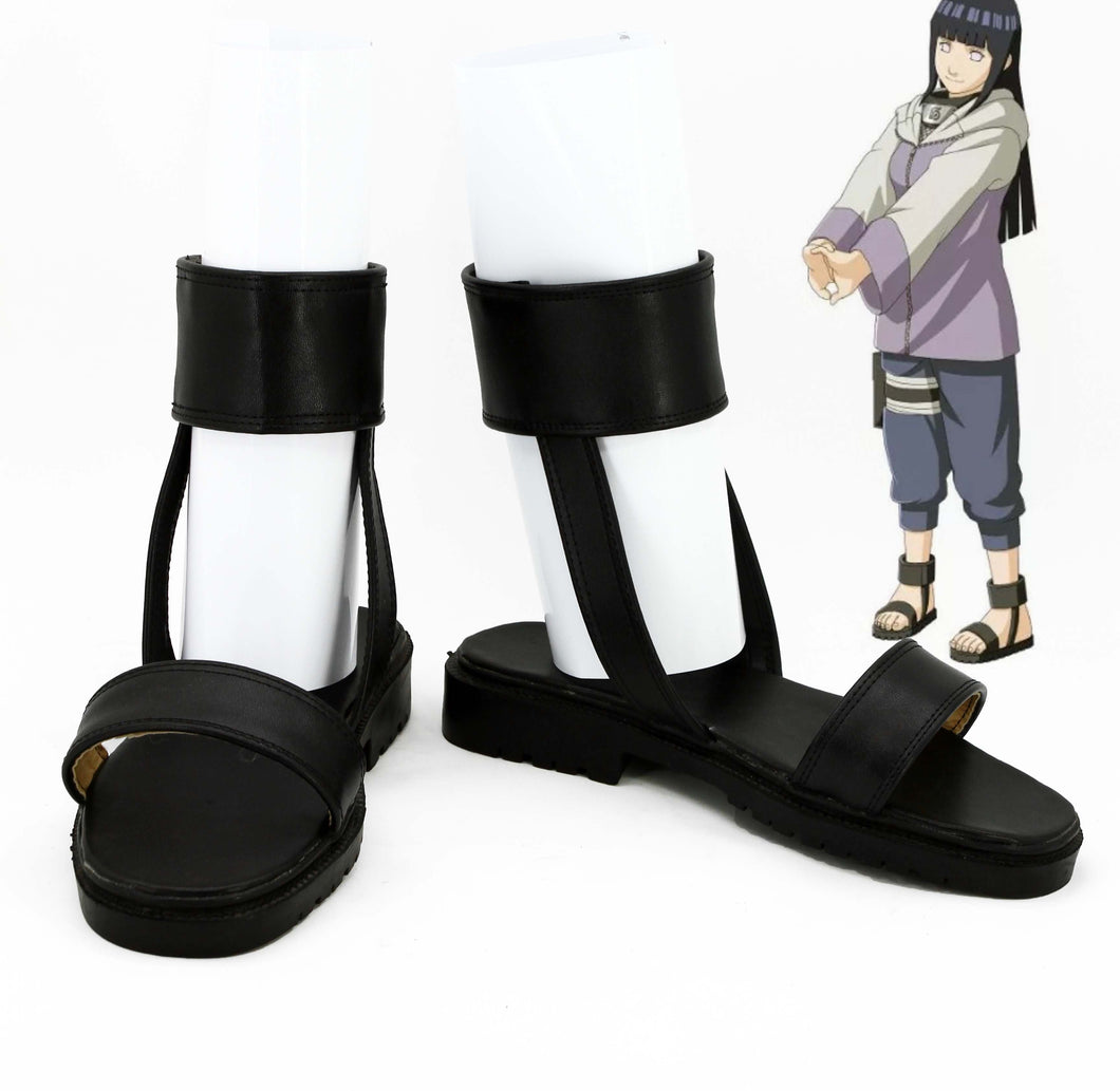 Naruto Anime Hyuga Hinata Schuhe Cosplay Schuhe