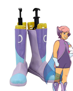 She-Ra and the Princesses of Power Glimmer Schuhe Cosplay Schuhe Stiefel - cosplaycartde