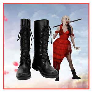 The Suicide Squad Harley Quinn Schuhe Cosplay Schuhe