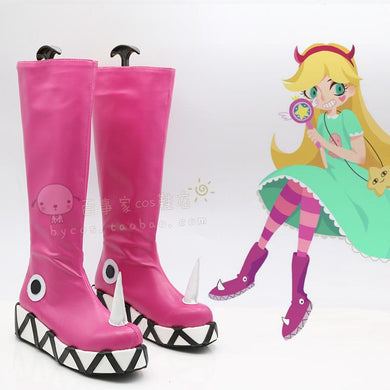 Star vs. the Forces of Evil Princess Prinzessin Star Butterfly Stiefel Cosplay Schuhe