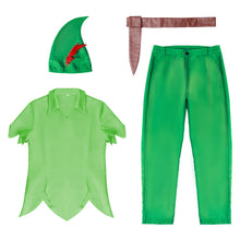 Laden Sie das Bild in den Galerie-Viewer, Erwachsene Peter Pan Cosplay Kostüm Halloween Karneval Outfits