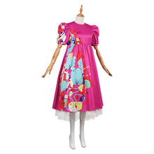 Laden Sie das Bild in den Galerie-Viewer, Film 2023 Barbie Margot Robbie Cosplay rosa Kleid Halloween Karneval Outfits