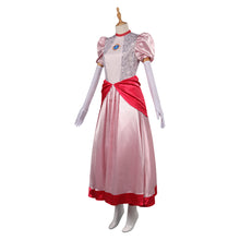 Laden Sie das Bild in den Galerie-Viewer, Prinzessin Peach Kleid The Super Mario Bros. Movie Cosplay Kostüm Halloween Karneval Kostüm
