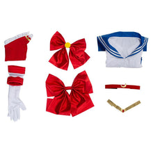 Laden Sie das Bild in den Galerie-Viewer, Sailor Moon Tsukino Usagi Uniform Cosplay Kostüm Halloween Karneval Kostüm - cosplaycartde