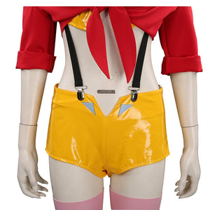 Cowboy Bebop Faye Valentine Cosplay Kostüm Halloween Karneval Outfits