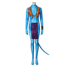 Laden Sie das Bild in den Galerie-Viewer, Avatar: The Way of Water Neytiri Jumpsuit Cosplay Halloween Karneval Outfits