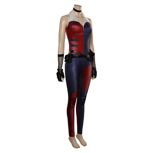 Mortal Kombat Harley Quinn Bodysuit Cosplay Kostüm Halloween Karneval Outfits