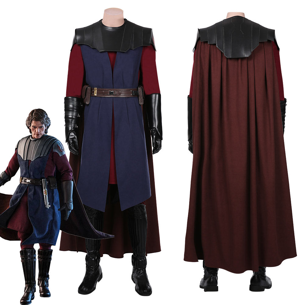 Star Wars Staffel 7 The Clone Wars Anakin Skywalker Kostüm Cosplay Halloween Karneval Kostüm