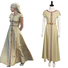 Laden Sie das Bild in den Galerie-Viewer, House of the Dragon Prinzessin Rhaenyra Targaryen Kleid Cosplay Kostüm
