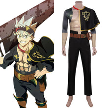 Laden Sie das Bild in den Galerie-Viewer, Asta Black Clover: Sword of the Wizard Kostüm Cosplay Halloween Karneval Outfits