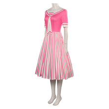 Laden Sie das Bild in den Galerie-Viewer, Mädchen Barbie Skipper Cosplay rosa Kleid Halloween Karneval Outfits Cosplay Kostüm