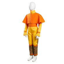Laden Sie das Bild in den Galerie-Viewer, Avatar – Der Herr der Elemente Aang Cosplay Kostüm Kinder Jumpsuit Jungen Halloween Karneval Kostüm - cosplaycartde