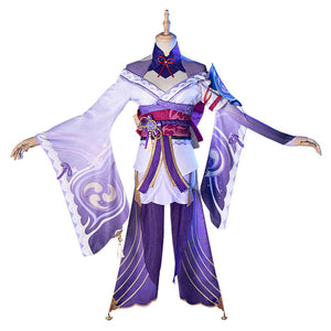 Genshin Impact Baal Raiden Shogun Cosplay Kostüme Outfits Halloween Karneval Kleid