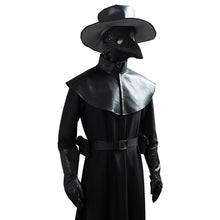 Laden Sie das Bild in den Galerie-Viewer, Steampunk Gotik Plague Doctor Pestartz Pest Doktor Kostüm Halloween Kostüm Version C