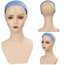 Laden Sie das Bild in den Galerie-Viewer, 2023 Film Barbie Margot Robbie Cosplay blau Kopftuch Halloween Karneval Zubehör