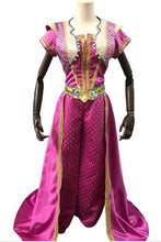 Laden Sie das Bild in den Galerie-Viewer, Aladdin 2019 Prinzessin Jasmin Kleid Cosplay Kostüm Delux