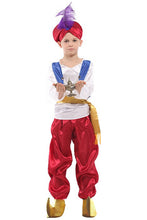 Laden Sie das Bild in den Galerie-Viewer, Aladdin and the magic lamp Aladdin and the Wonderful Lamp Prinz für Kinder Junge Cosplay Kostüm