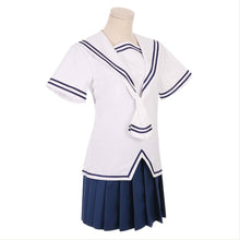 Laden Sie das Bild in den Galerie-Viewer, Anime Fruits Basket Tohru Honda Tooru Cosplay Kostüm Summer Schuluniform Matrosenuniform Mädchen