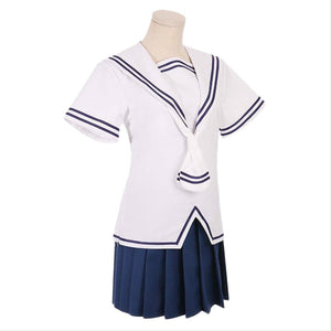 Anime Fruits Basket Tohru Honda Tooru Cosplay Kostüm Summer Schuluniform Matrosenuniform Mädchen