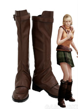 Laden Sie das Bild in den Galerie-Viewer, Ashley Graham Resident Evil 4 Ashley Stiefel Cosplay Schuhe