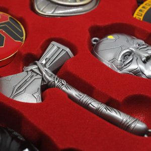Avengers 3 Infinity War Pin Set Anhänger 11 Stücke Schlüsselanhänger