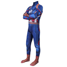 Laden Sie das Bild in den Galerie-Viewer, Avengers 4 Avengers: Endgame Captain America Jumpsuit Cosplay Kostüm Erwachsene