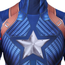 Laden Sie das Bild in den Galerie-Viewer, Avengers 4 Avengers: Endgame Captain America Jumpsuit Cosplay Kostüm Erwachsene