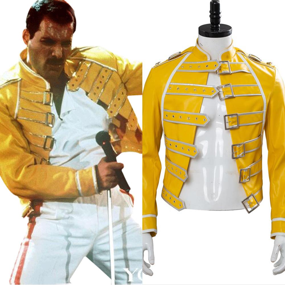 Band Queen Freddie Mercury Jacke Cosplay Kostüm NEU