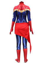 Laden Sie das Bild in den Galerie-Viewer, Captain Marvel Superhero Carol Danvers Jumpsuit Cosplay Kostüm