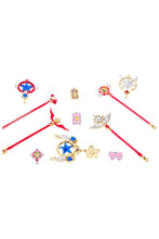 Laden Sie das Bild in den Galerie-Viewer, Cardcaptor Sakura: Clear Card Sakura Schlüsselanhänger Anstecknadel Cosplay Requisite