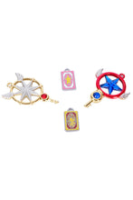 Laden Sie das Bild in den Galerie-Viewer, Cardcaptor Sakura: Clear Card Sakura Schlüsselanhänger Anstecknadel Cosplay Requisite