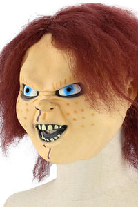 Charles Lee "Chucky" Ray Child's Play Die Mörderpuppe Buddi Cosplay Maske Latex Mottoparty Karnival