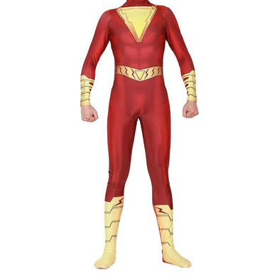 DC-Shazam- Billy Batson Cosplay Kostüm Jumpsuit